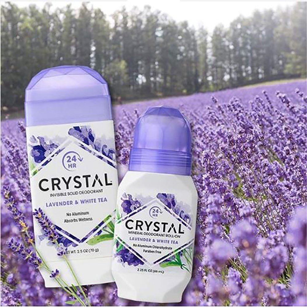 Desodorante Crystal® Roll on Lavender & White Tea 66ml S