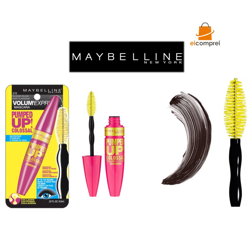 Rímel/ Máscara Maybelline New York Volum' Express Pumped Up